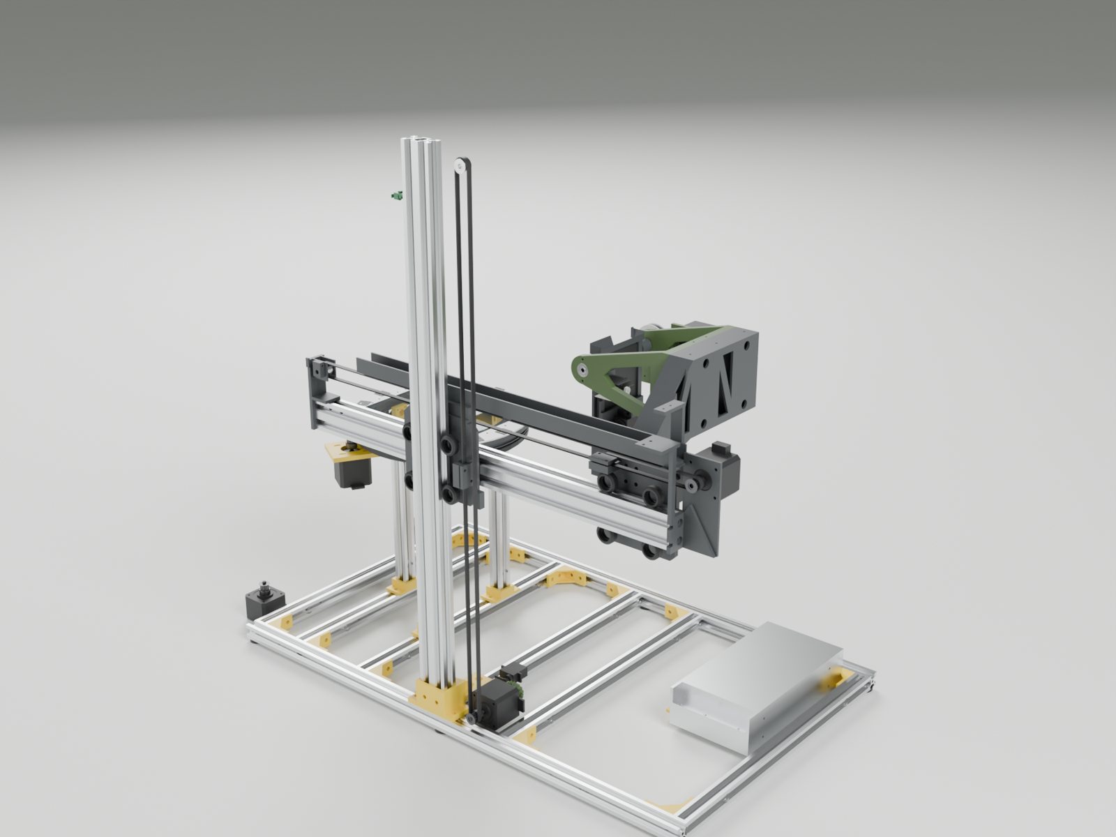 3D-skanner W-0 bakifrån