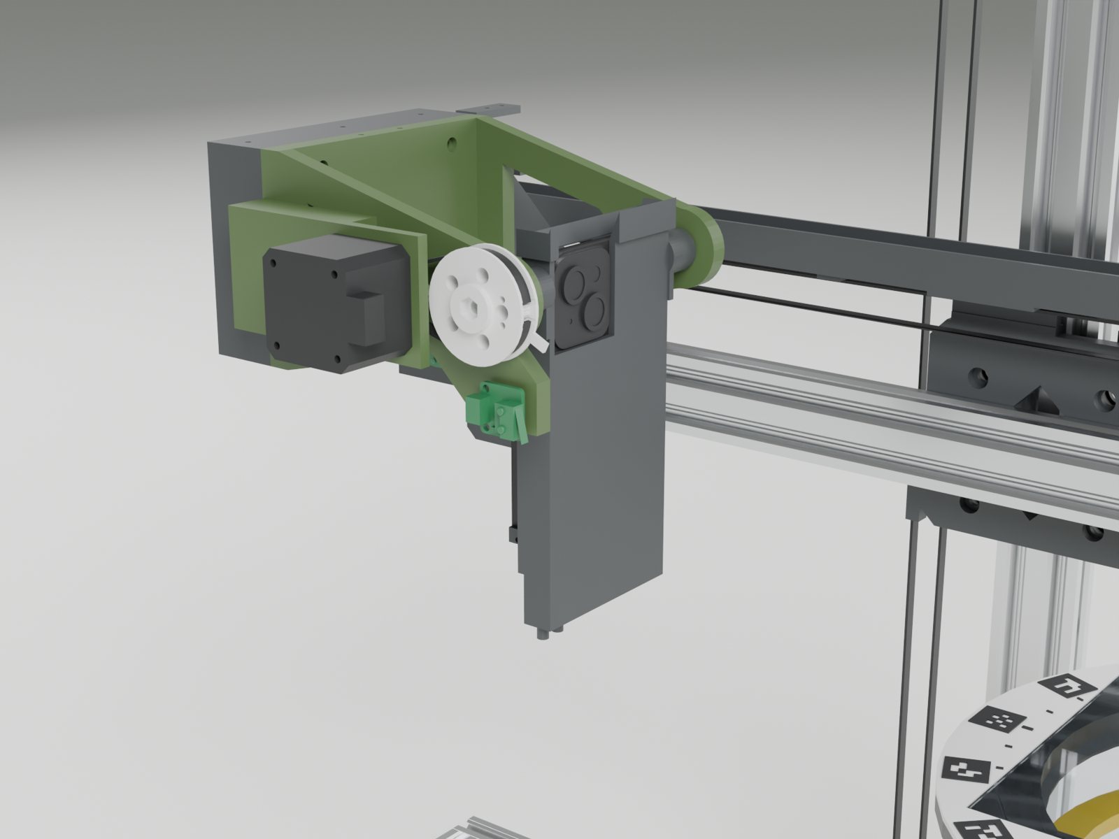 Kamerahuvud på 3D-skanner W-0